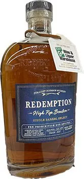 Redemption Star Barrel High Rye Bourbon Bp