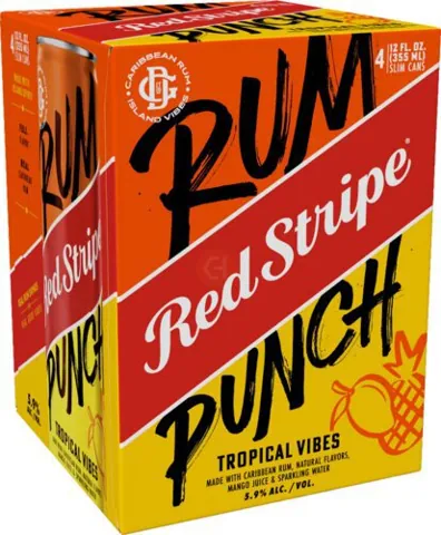 Red Stripe Rtd Rum Punch
