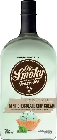 Ole Smokey Whiskey Mint Chocolate Chip