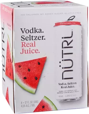 Nutrl Vodka Single Watermelon