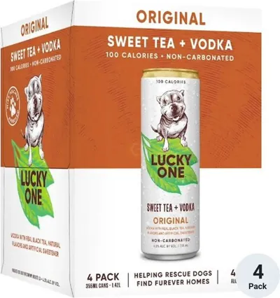 High Noon Lucky One Tea Tea 4pk Cans