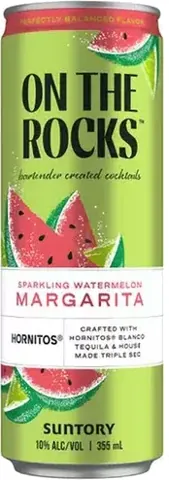 On The Rocks 4pk Cns Sparkling Watermelon Margarita