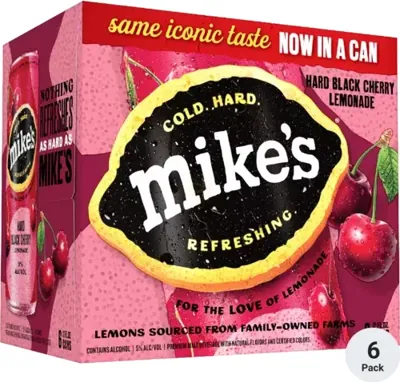 Mike's Hard 6pk Btls Black Cherry