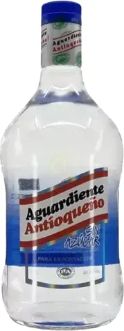 Aguardiente Antioqueno Sin Azucar Blue