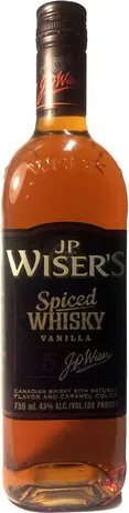 J.p Wiser's Spiced Vanilla