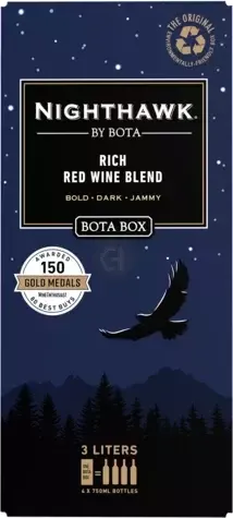 Bota Box Nighthawk Black Red Blend